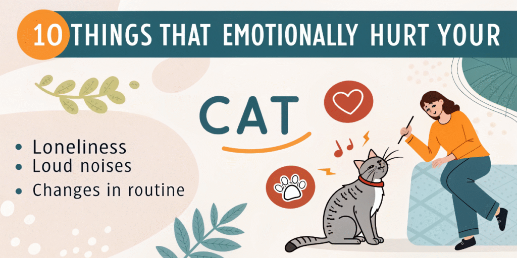 10 Things that EMOTIONALLY Hurt Your Cat