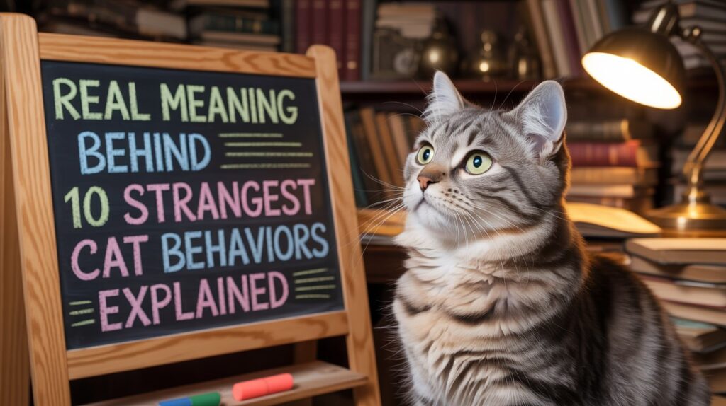 Odd Cat Behaviors Explained